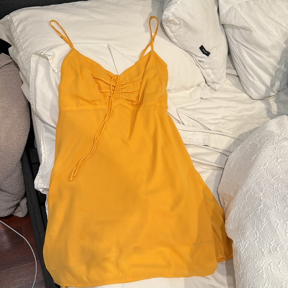 Abercrombie and Fitch orange dress - Picture 3 of 5